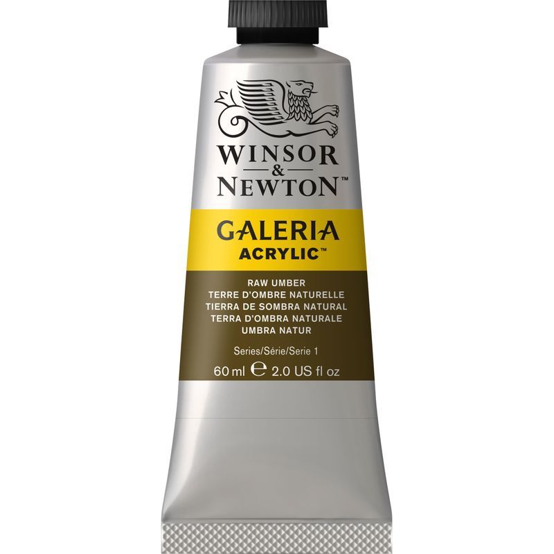 WN Galeria 60ml 554 Raw umber (1), 60ml akryyliväri