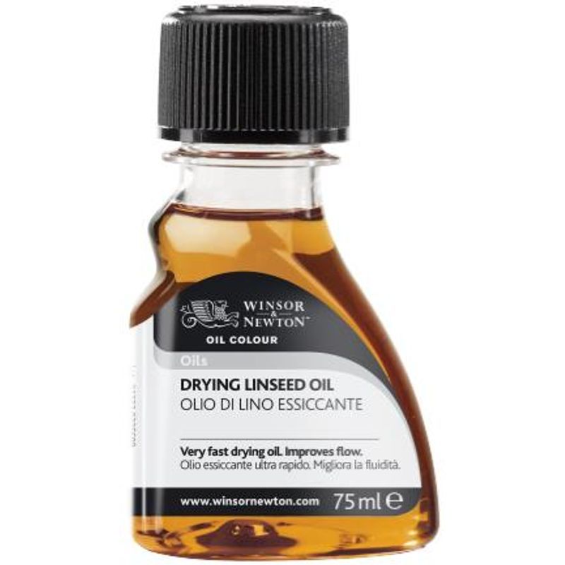 WN Kuivumista nopeuttava pellavaöljy 75ml, Drying linseed oil