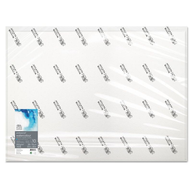WN Professional Watercolour 300g 56x76 PK, 100% cotton akvarellipaperi