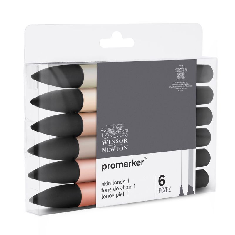 WN Promarker Skin tones 6-lajitelma set 1