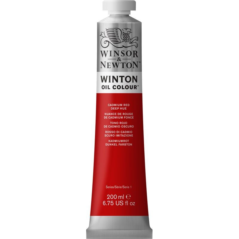 WN Winton 200ml 098 (06) Cadmium red deep hue, 200ml öljyväri