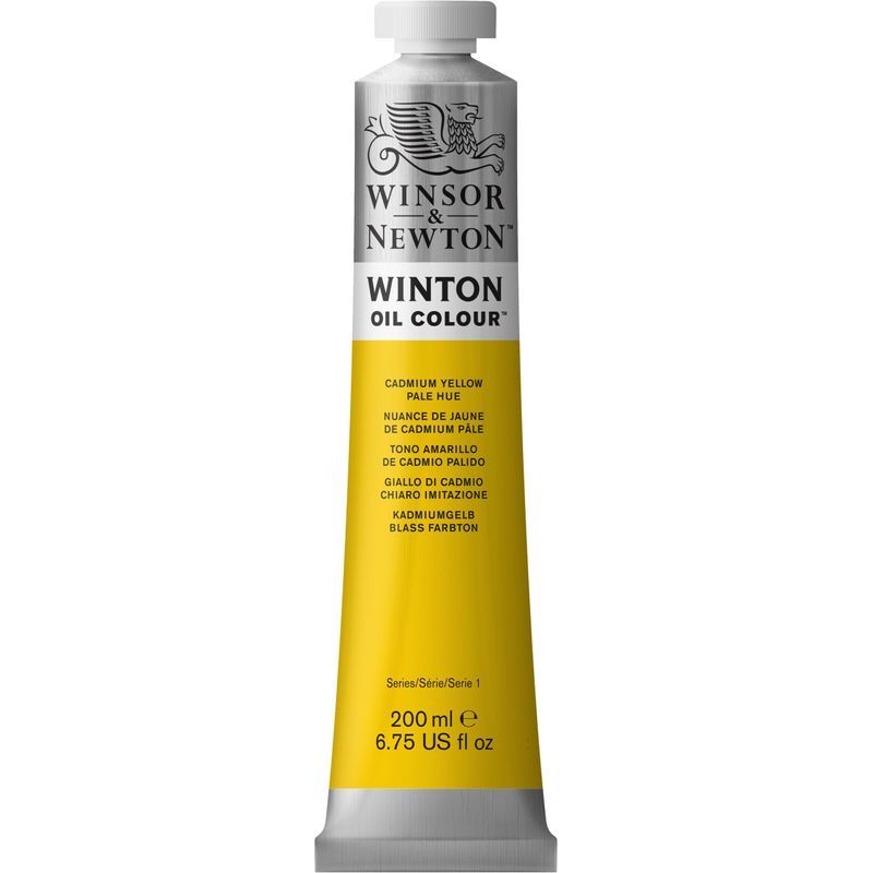 WN Winton 200ml 119 (08) Cadmium yellow pale hue, 200ml öljyväri