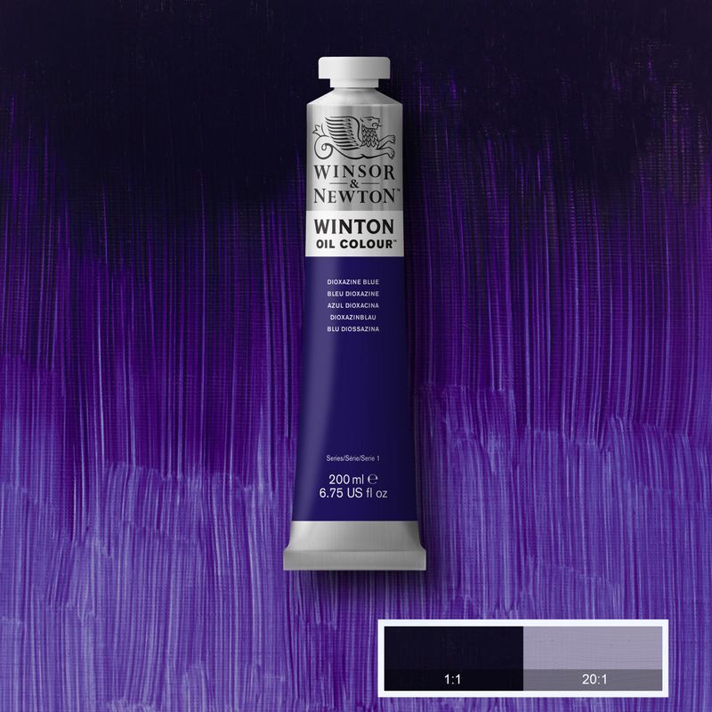 WN Winton 200ml 406 Dioxazine Blue, öljyväri