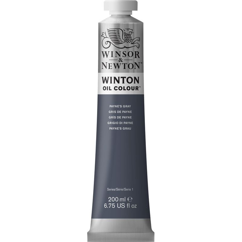 WN Winton 200ml 465 (32) Payne's gray, 200ml öljyväri