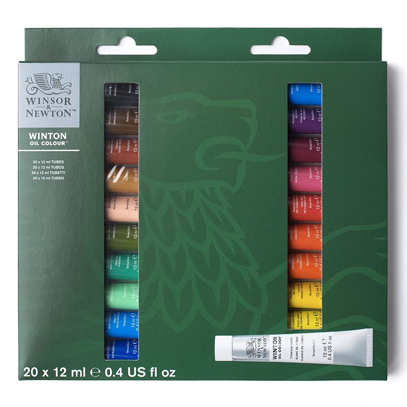 WN Winton 20x12ml öljyvärilajitelma, 0