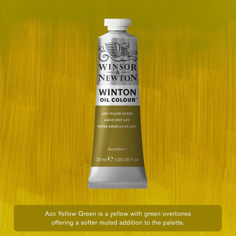 WN Winton 37ml 280 Azo Yellow Green, öljyväri