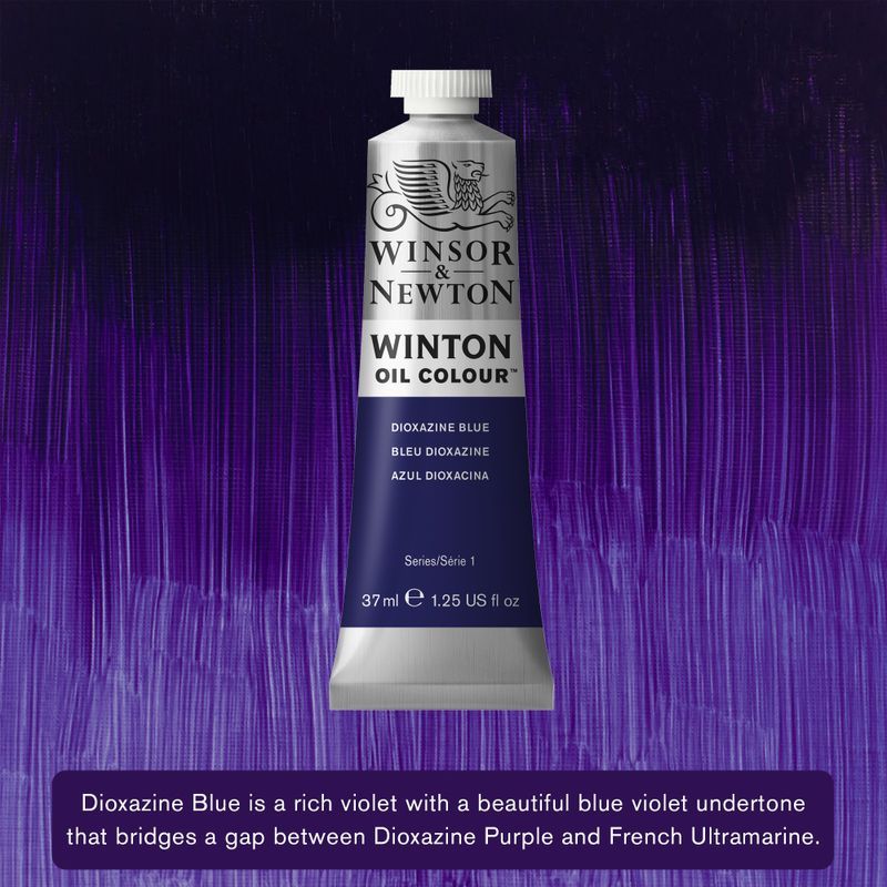 WN Winton 37ml 406 Dioxazine Blue, öljyväri