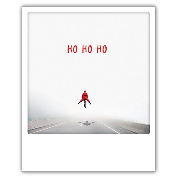 Postikortti joulu Pickmotion - Ho ho ho, joulupukki