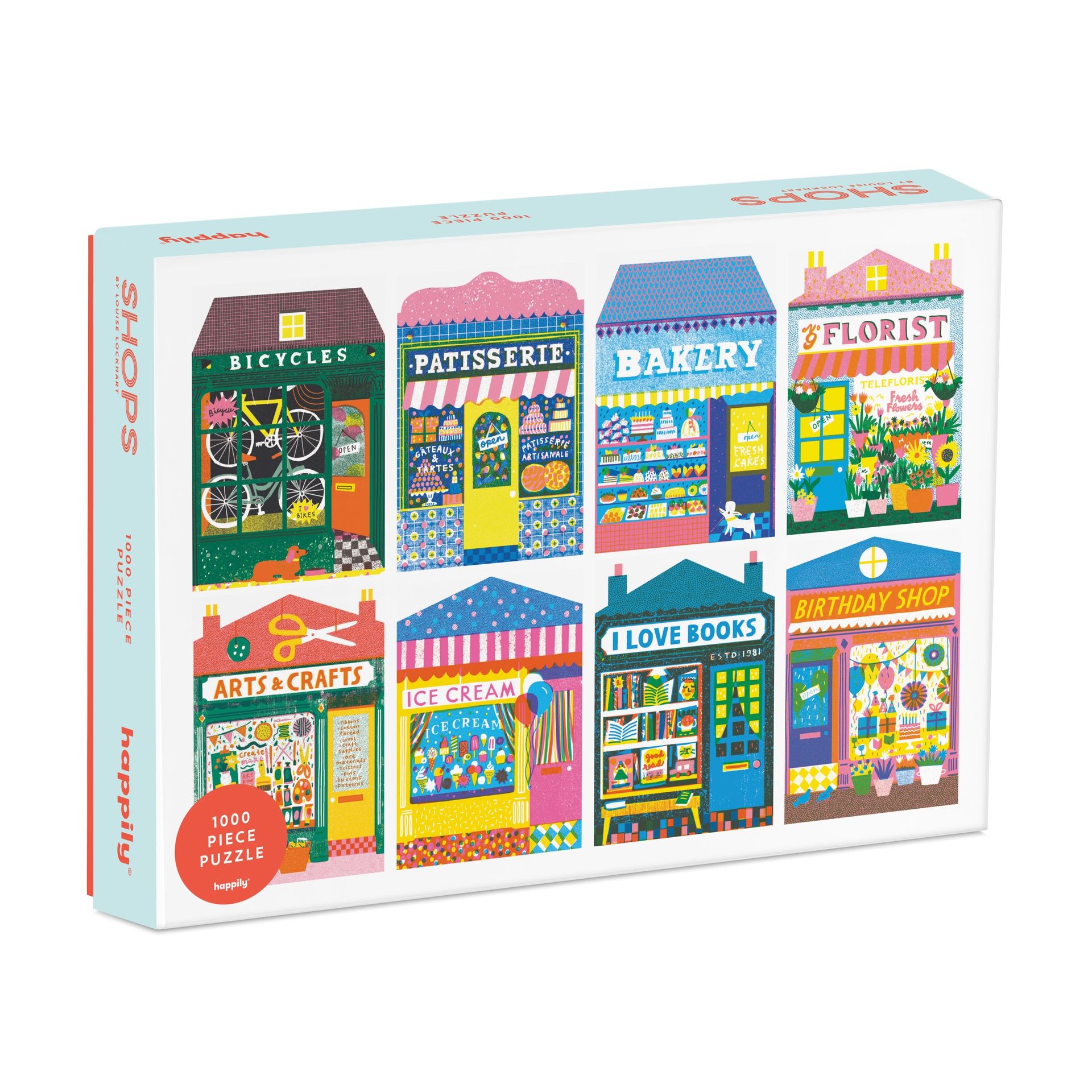 Palapeli 1000 palaa Happily Puzzles - Shops