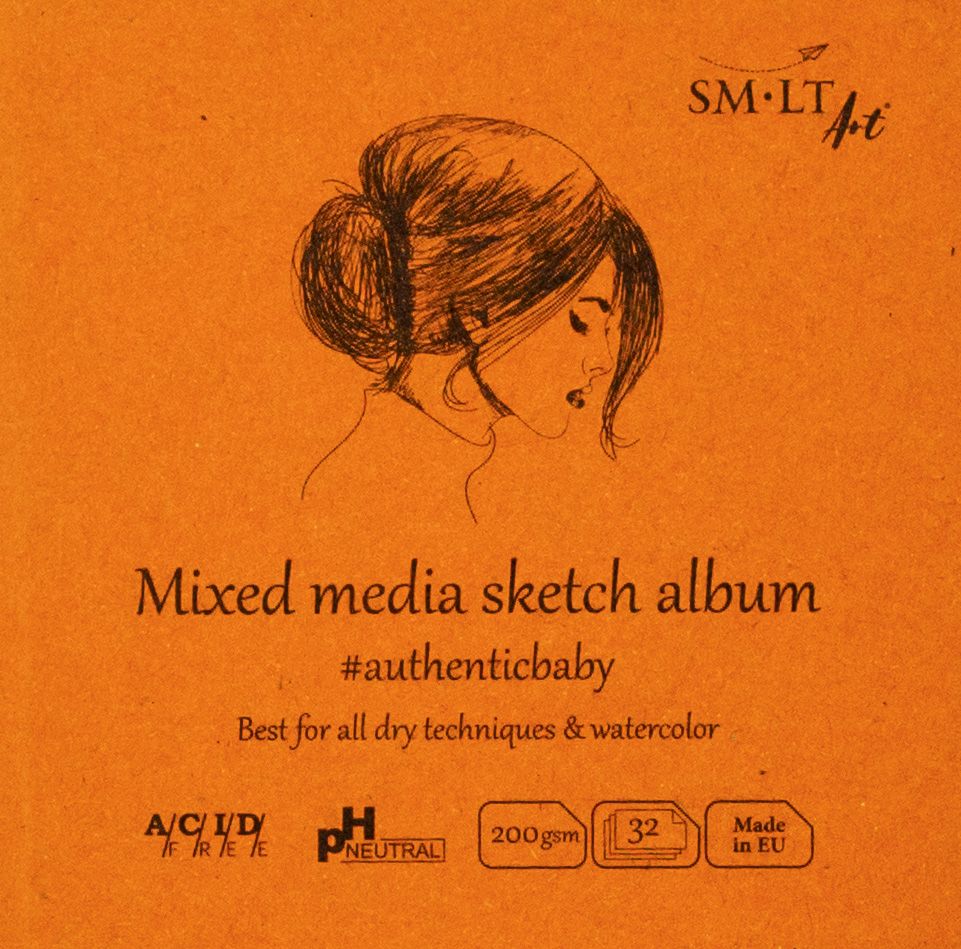 SMLT Baby book 9x9xcm Mixed media