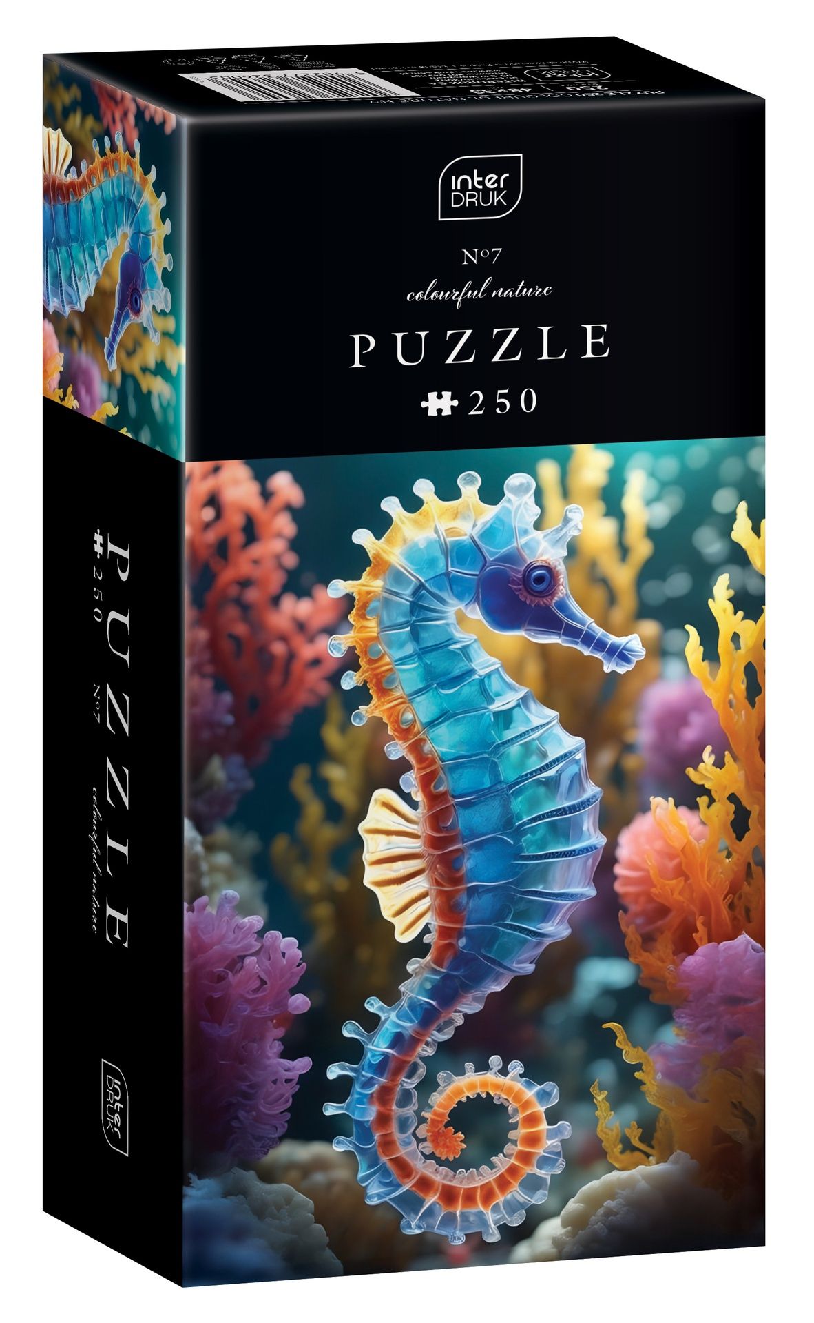 Palapeli 250 palaa Interdruk - Colourful Nature 7 Sea Horse