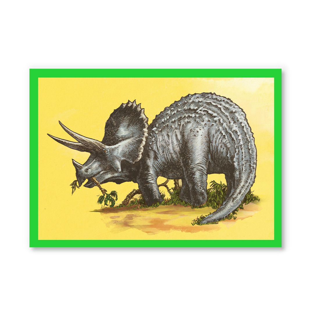 Postikortti Ohh Deer - Triceratops