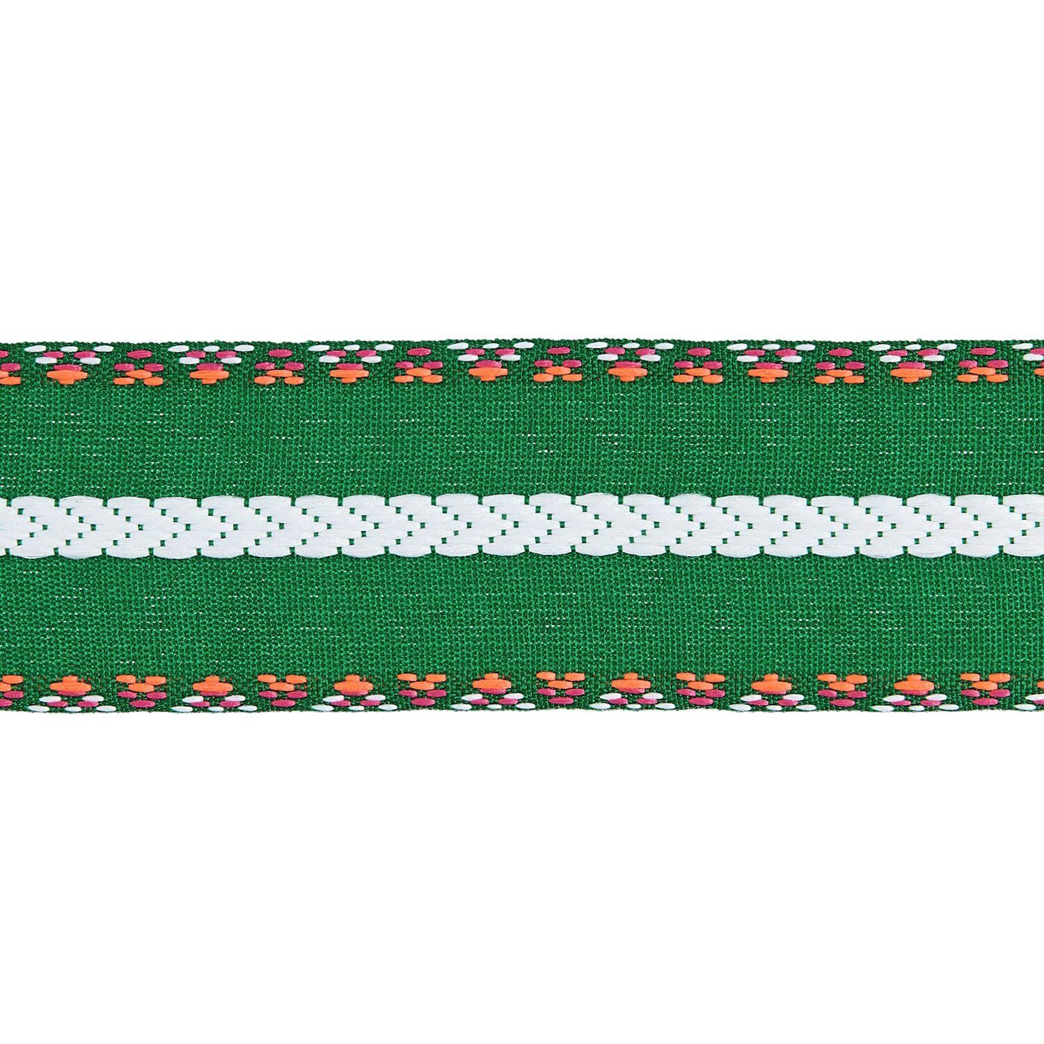 RICO lahjanauha 38 mm x 3 m vihreä valkoinen neonpunainen