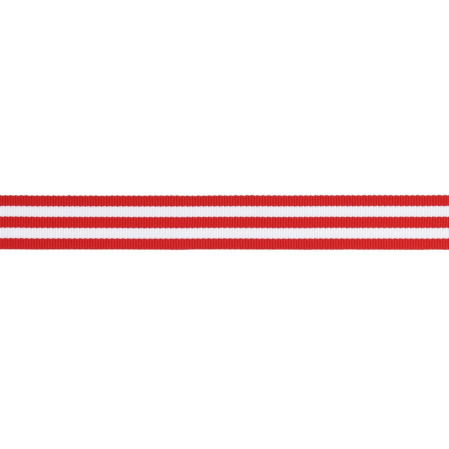 RICO lahjanauha 20 mm x 3 m kaksoisraidat punainen valkoinen