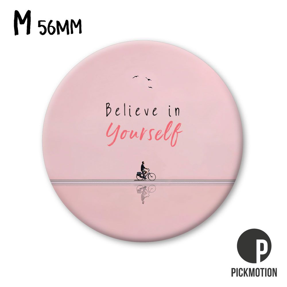 Magneetti M Pickmotion - Pyöräilijä, Believe in yourself