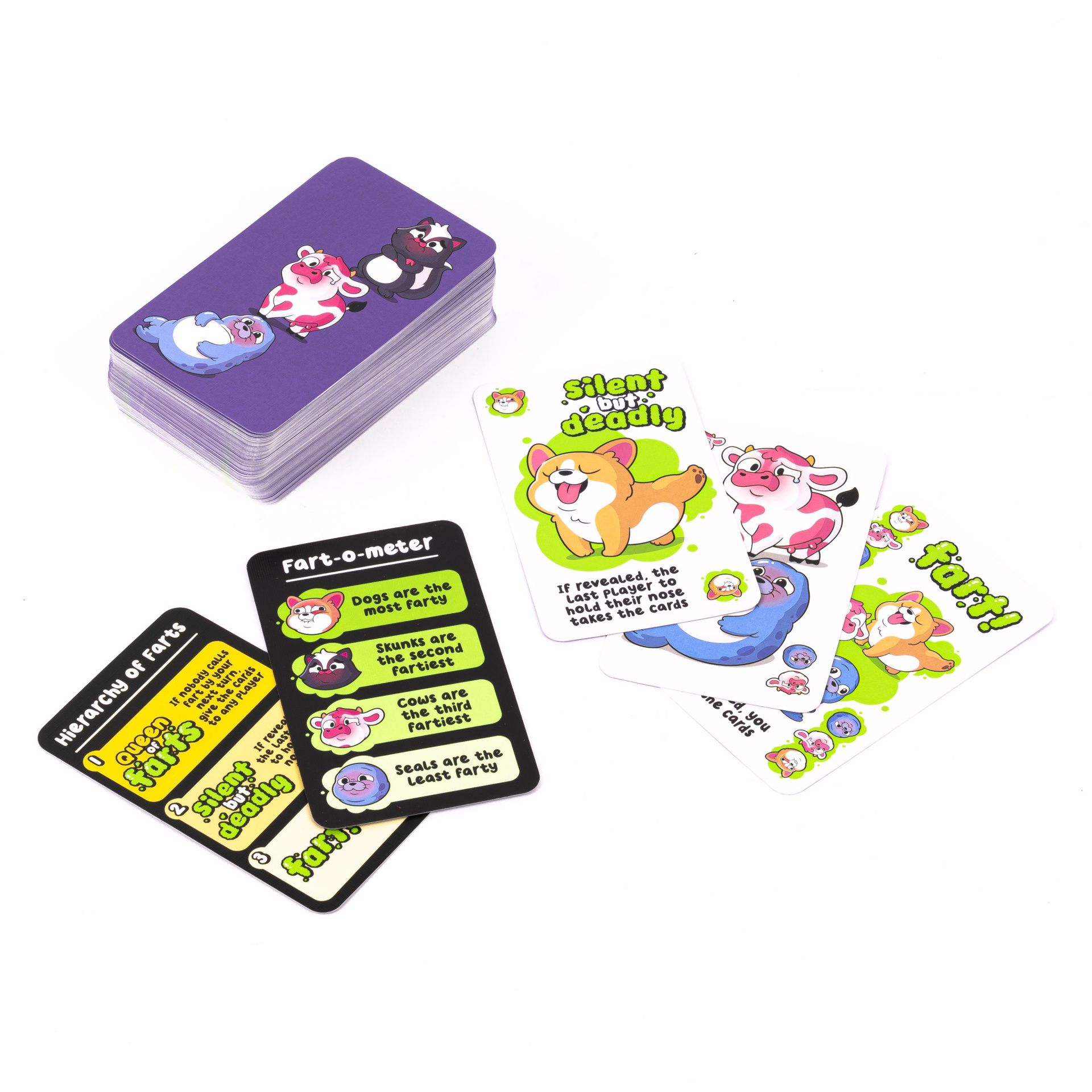 Korttipeli Professor Puzzle - Queen of Farts