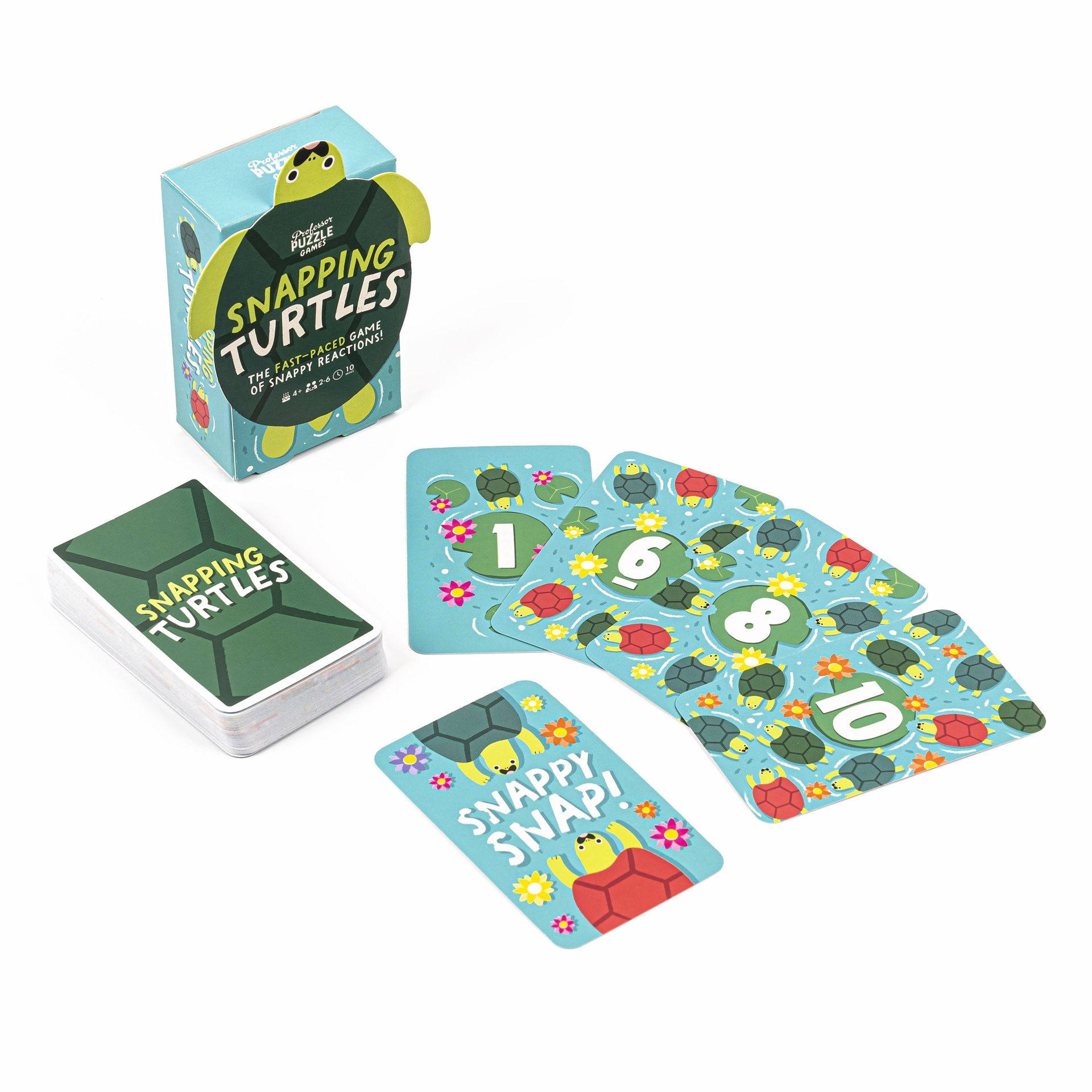 Korttipeli Professor Puzzle - Snapping Turtles