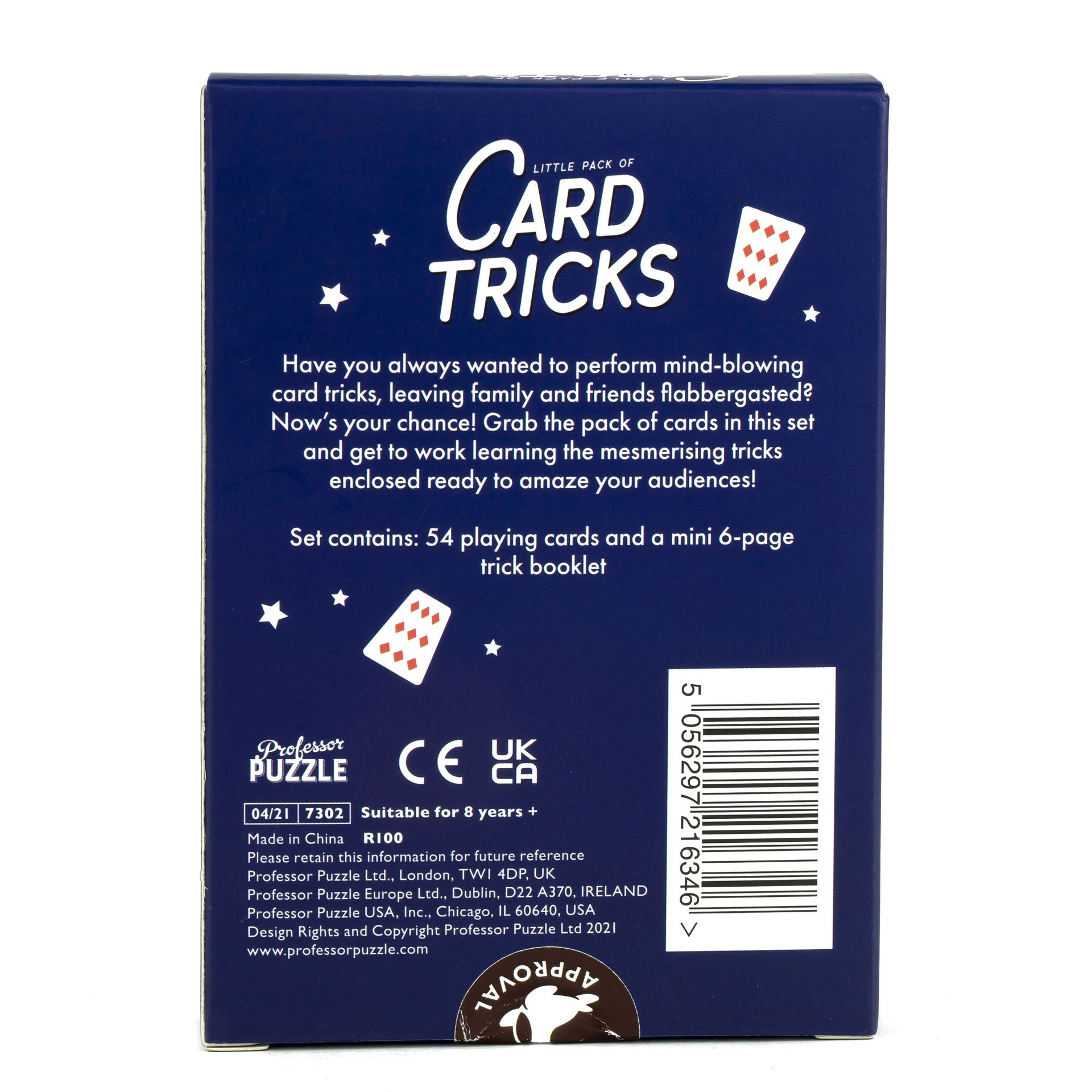 Korttipeli Professor Puzzle - Card Tricks