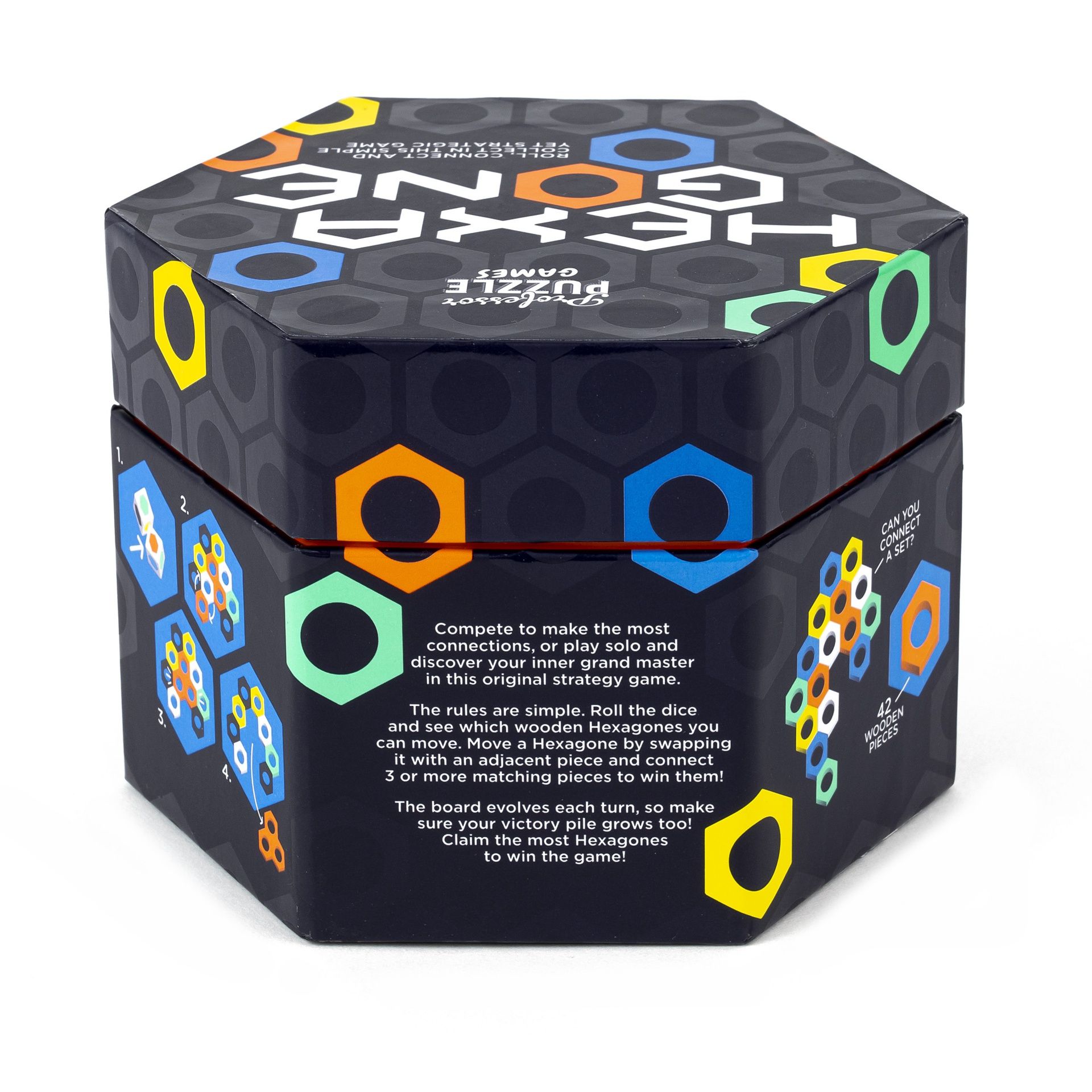 Seurapeli Professor Puzzle - Hexagone Game