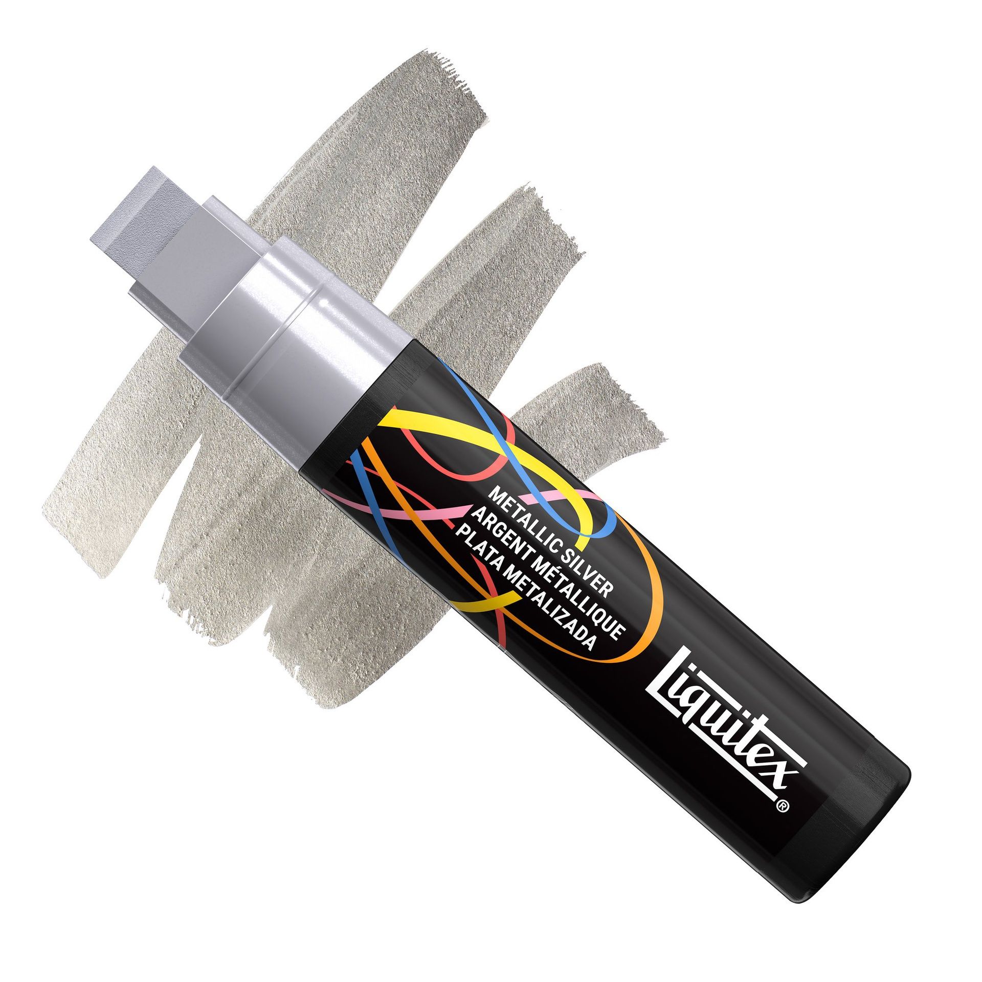 Akryylitussi Liquitex 15 mm Metallic  Silver X0068