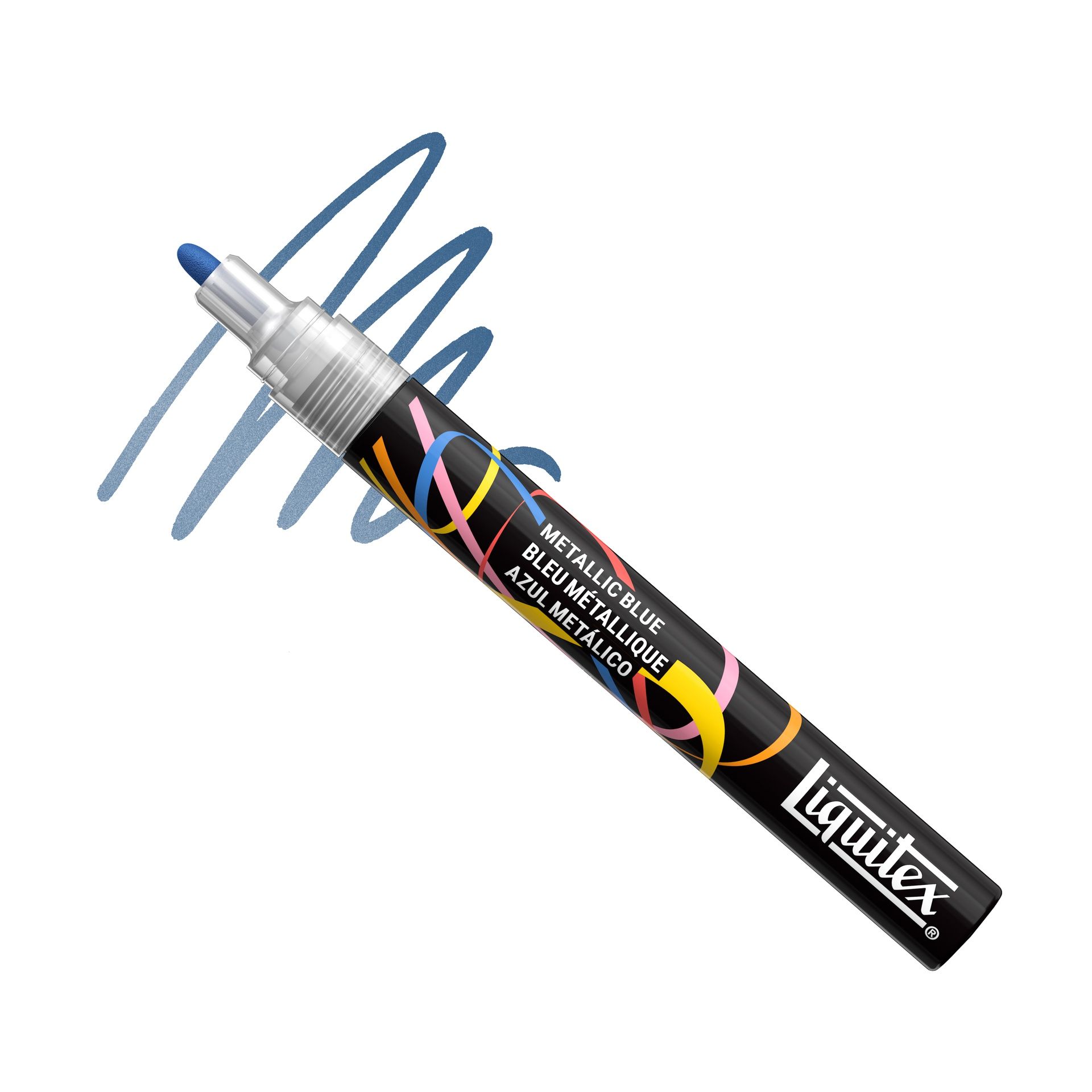 Akryylitussi Liquitex 2 mm Metallic Blue X0341