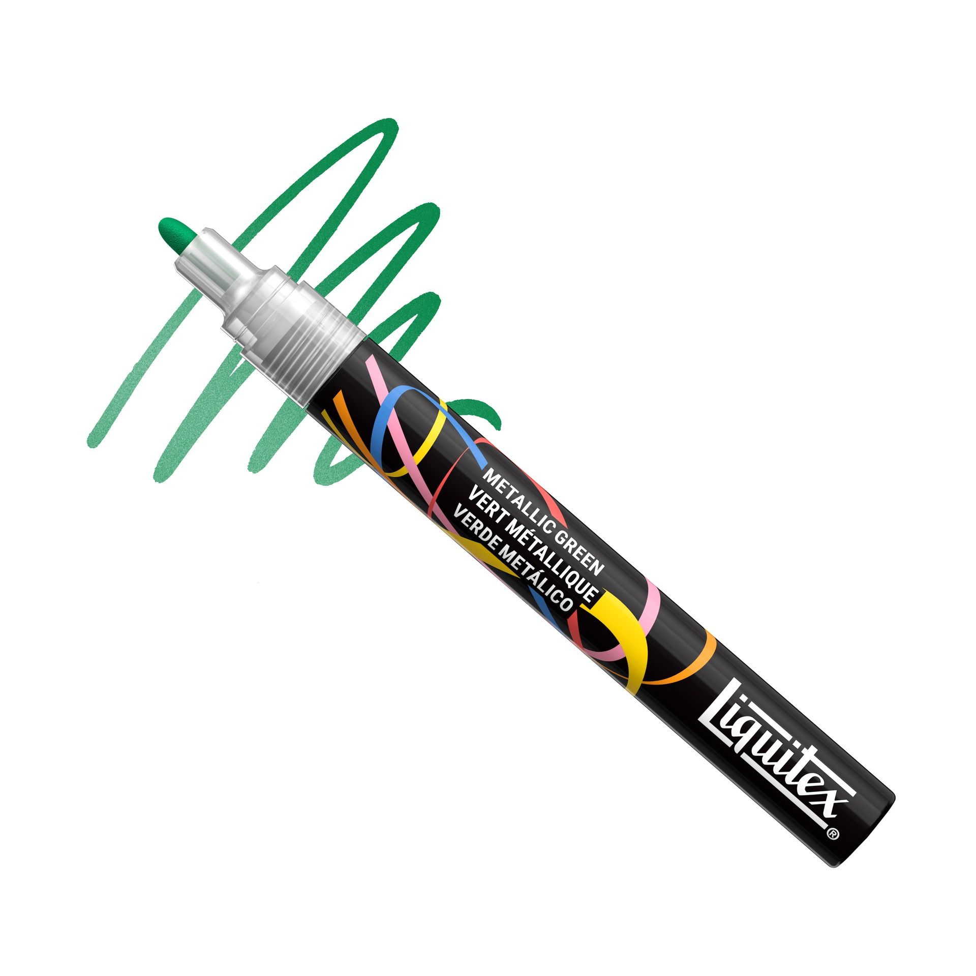 Akryylitussi Liquitex 2 mm Metallic Green X0346