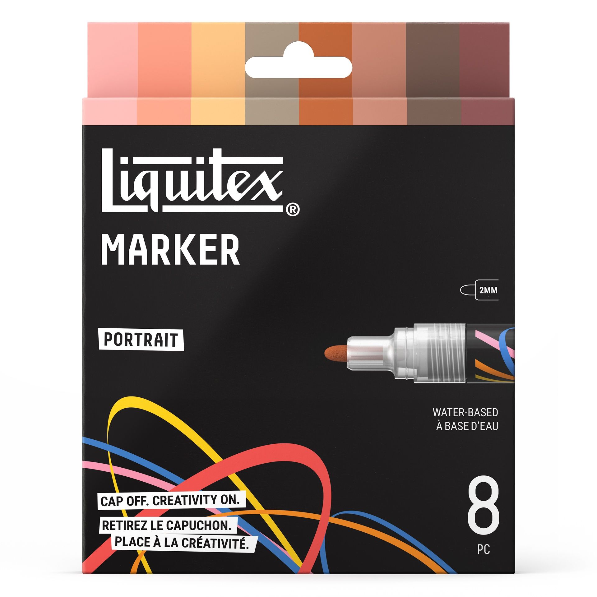 Akryylitussi Liquitex 8X2 mm Portrait