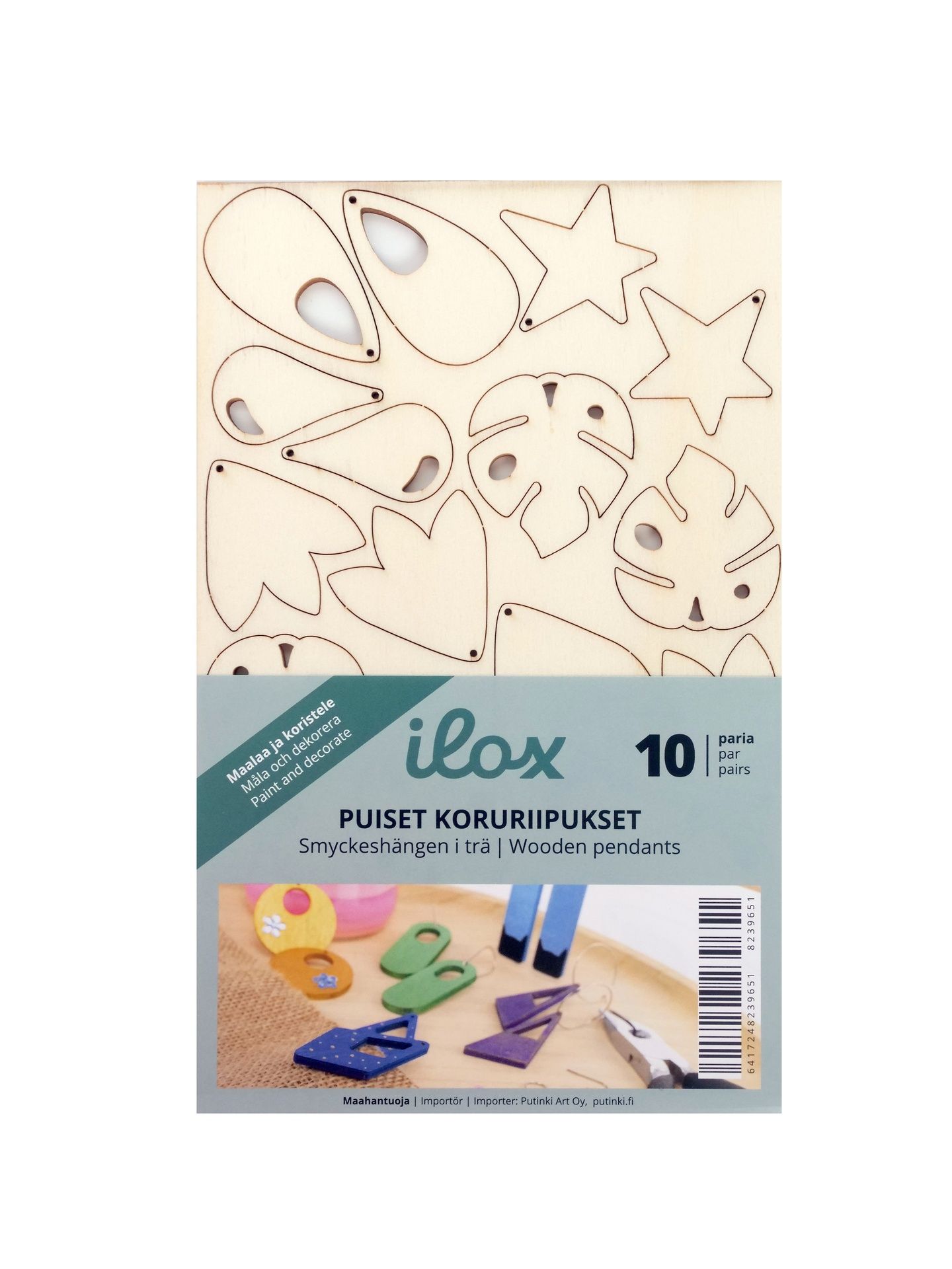 ILOX Korupohjat 10 paria symbolit