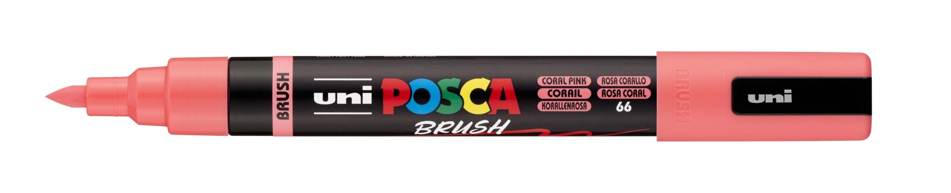UNI POSCA Brush Marker PC-5BR 335 coral pink