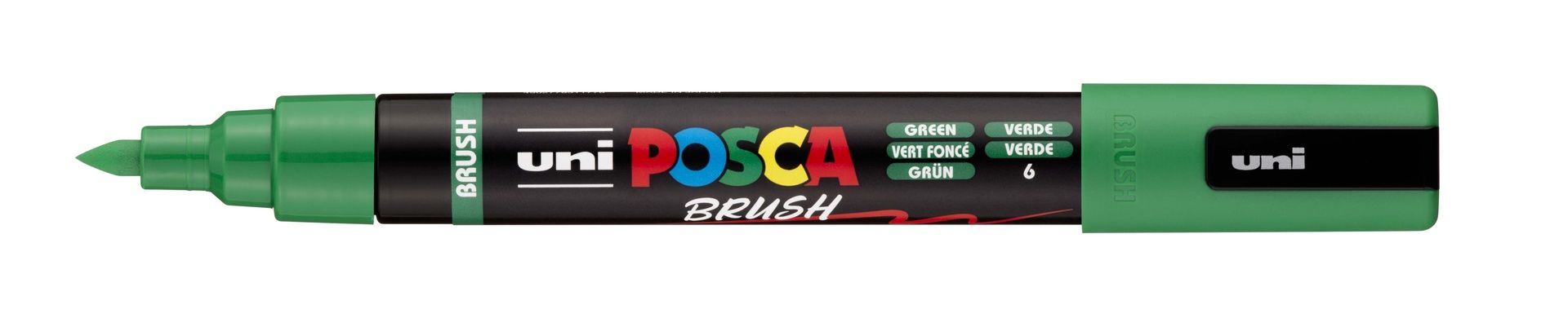 UNI POSCA Brush Marker PC-5BR 36 green