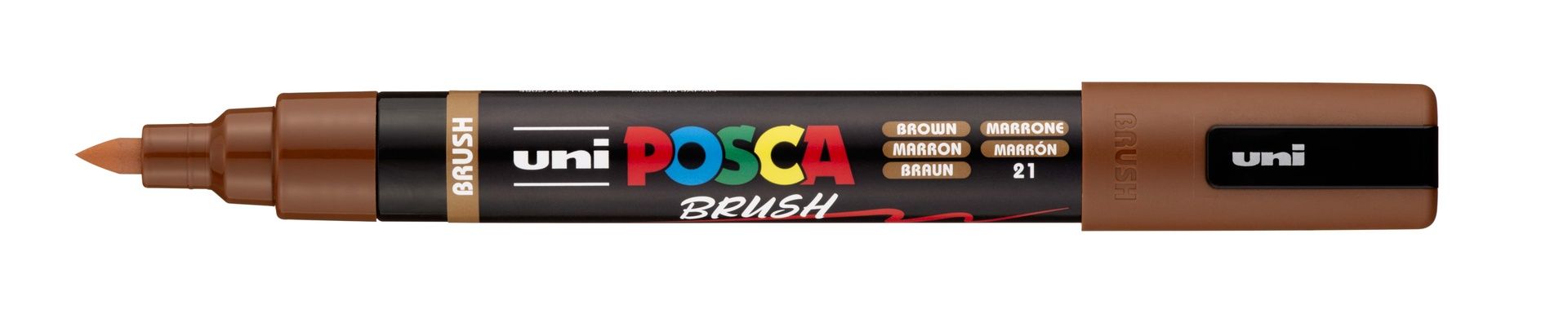 UNI POSCA Brush Marker PC-5BR 45 brown
