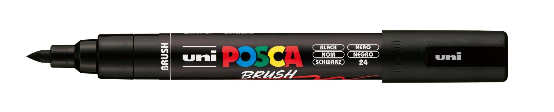 UNI POSCA Brush Marker PC-5BR 46 black