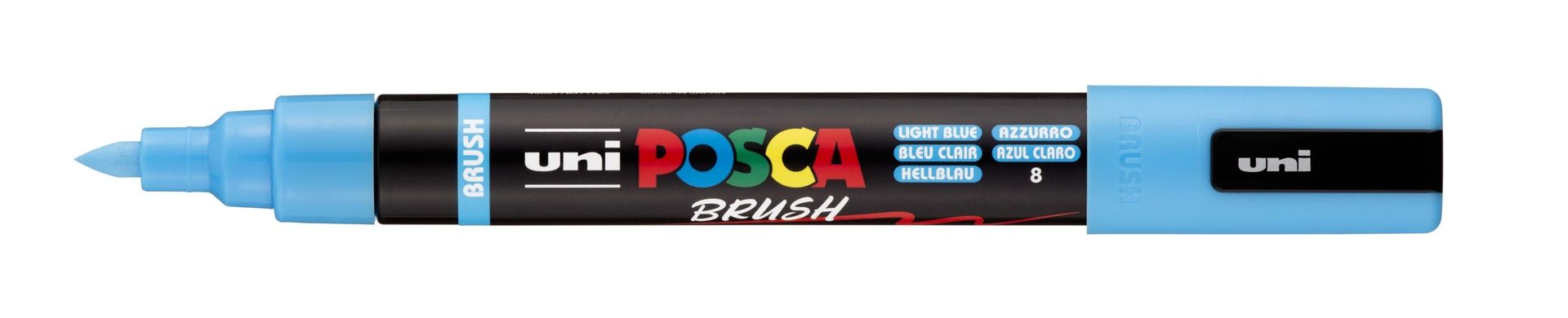 UNI POSCA Brush Marker PC-5BR 57  light blue