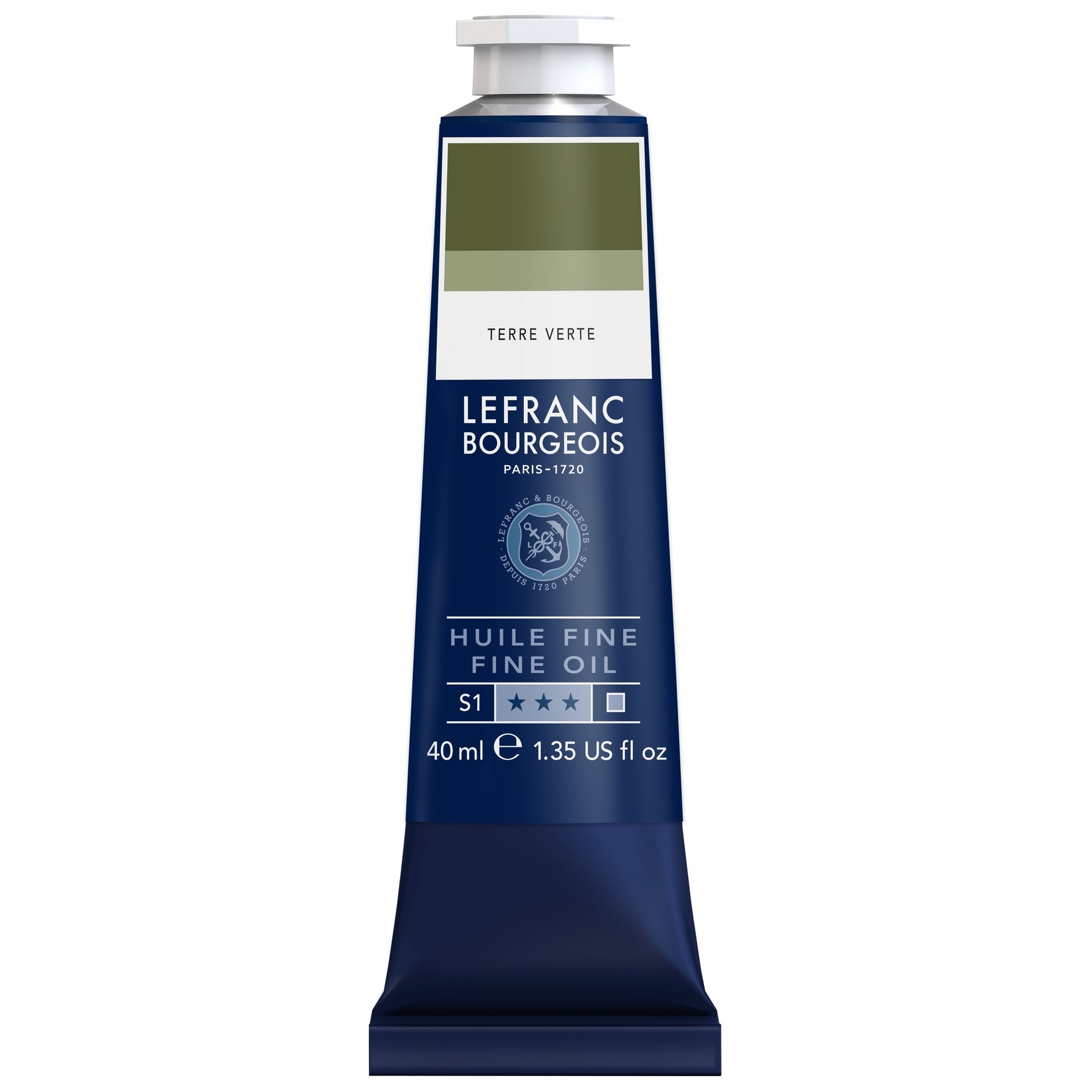 LB Fine Oil 40ml 483 Terre Verte, öljyväri