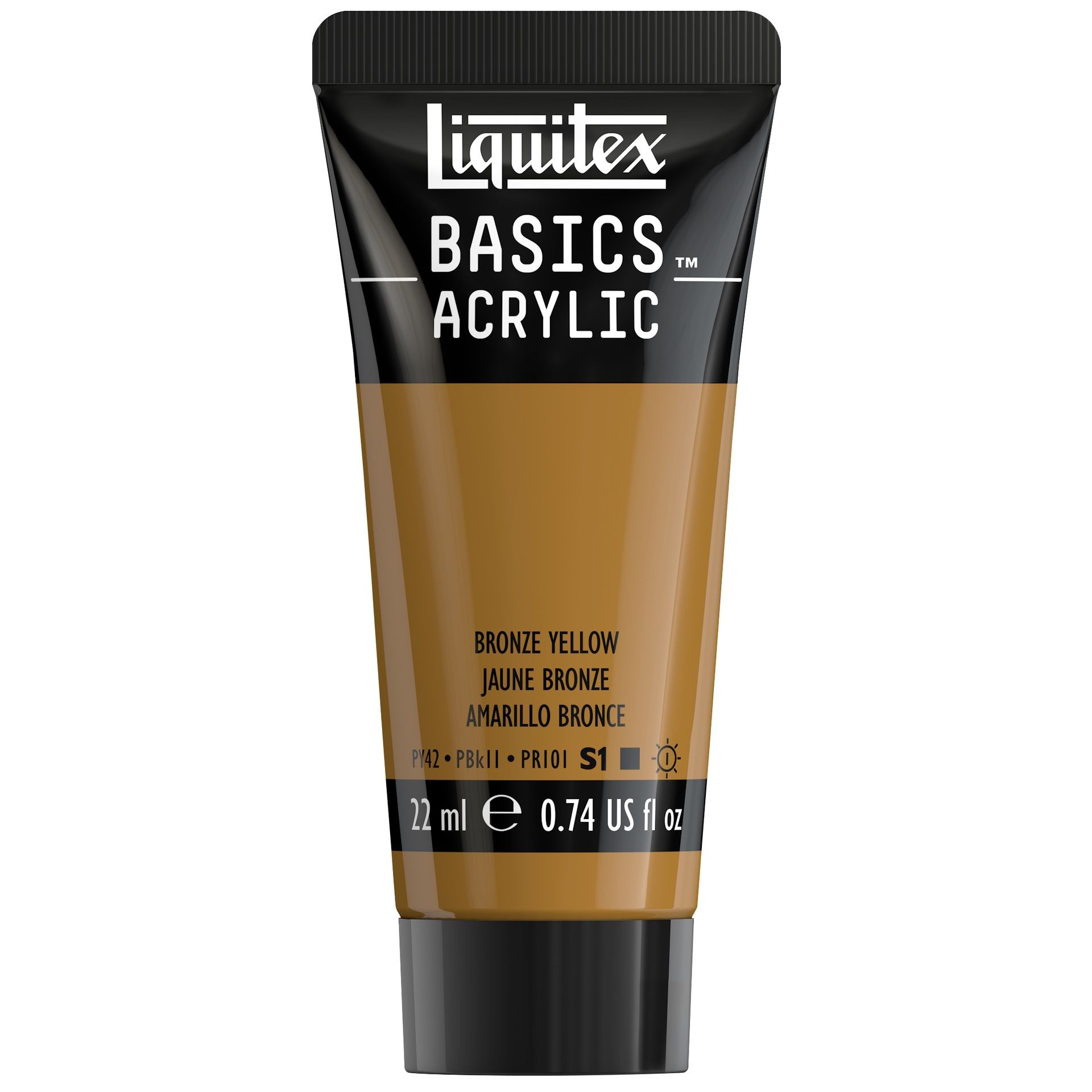 Liquitex Basics 22 ml  530 BRONZE YELLOW