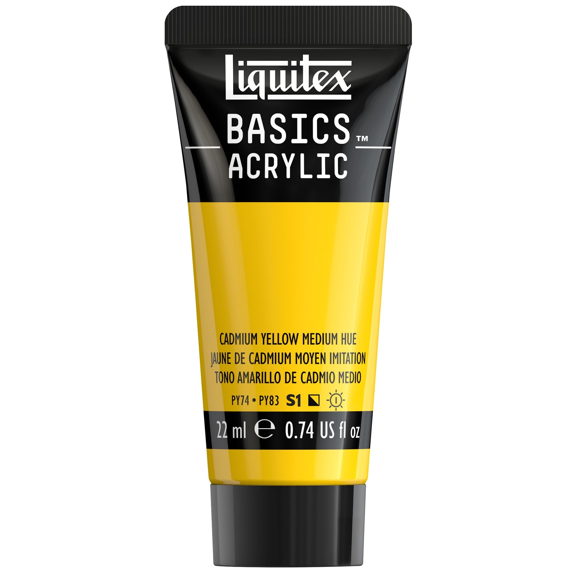 Liquitex Basics 22 ml 830 CADM YELLOW MEDIUM H