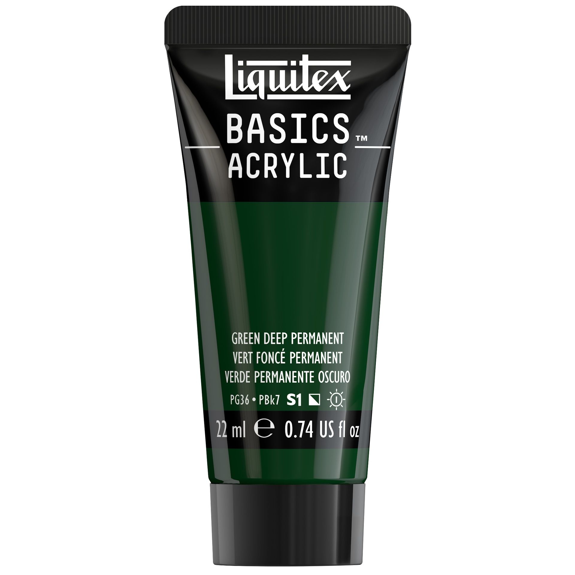 Liquitex Basics 22 ml 350 GREEN DEEP PERMANENT
