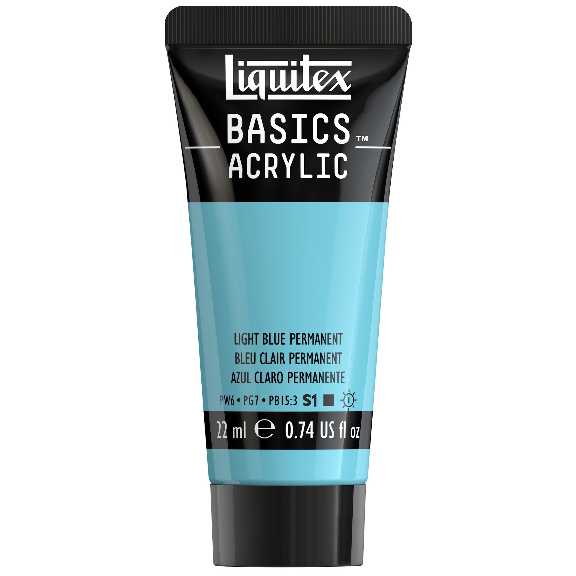 Liquitex Basics 22 ml  770 BLUE LIGHT PERMANENT