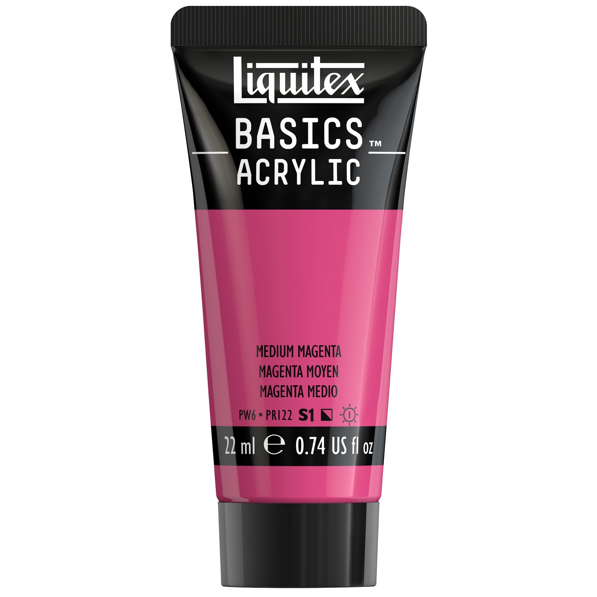 Liquitex Basics 22 ml 500 MAGENTA MEDIUM