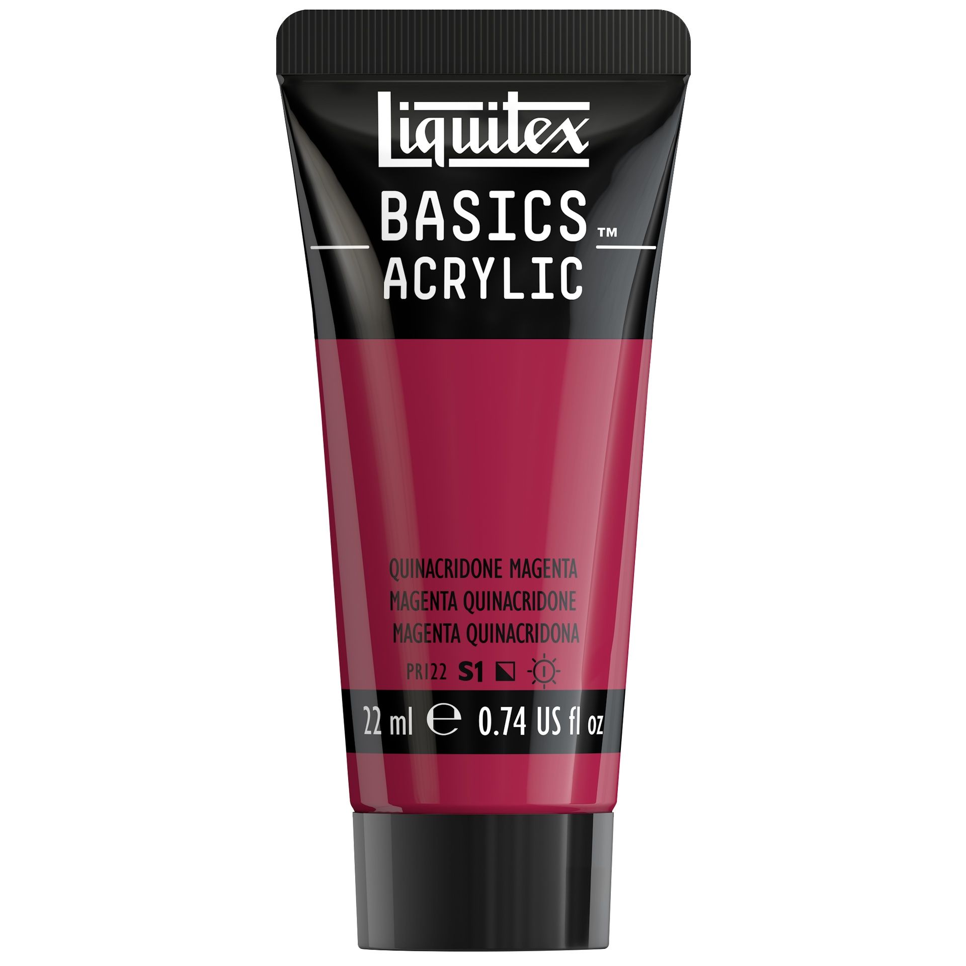 Liquitex Basics 22 ml  114 MAGENTA QUINACRIDONE