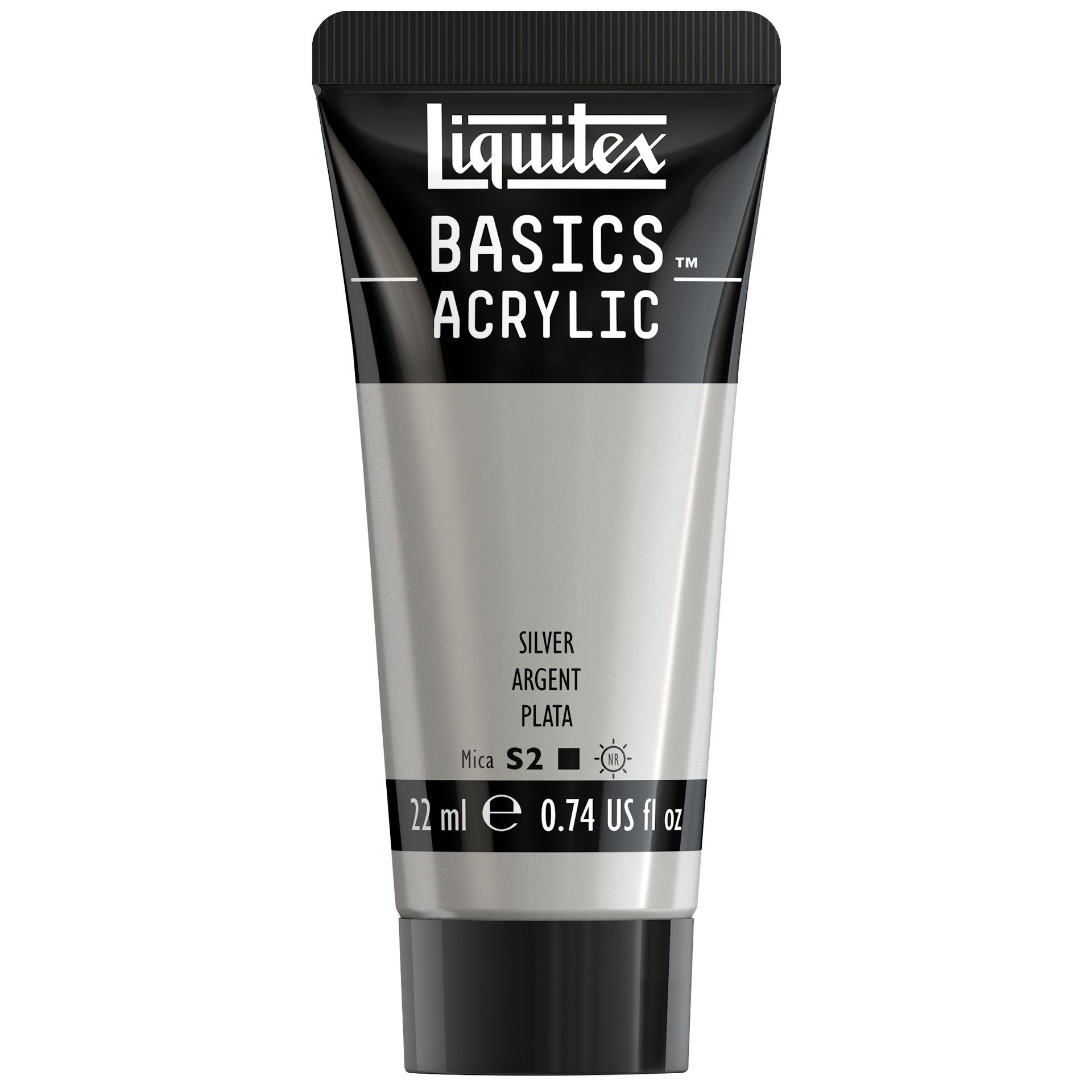 Liquitex Basics 22 ml  52 SILVER