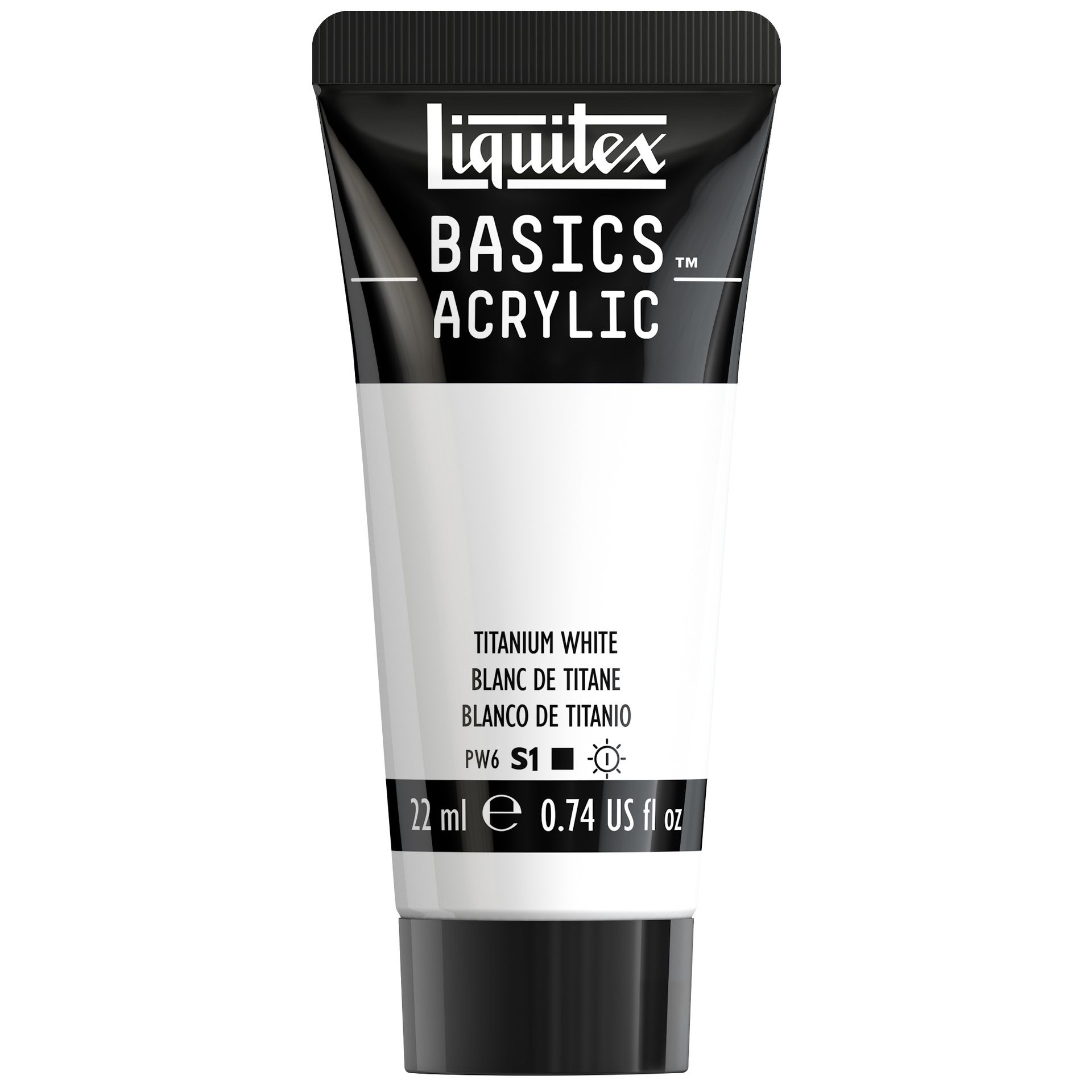 Liquitex Basics 22 ml 432 TITANIUM WHITE