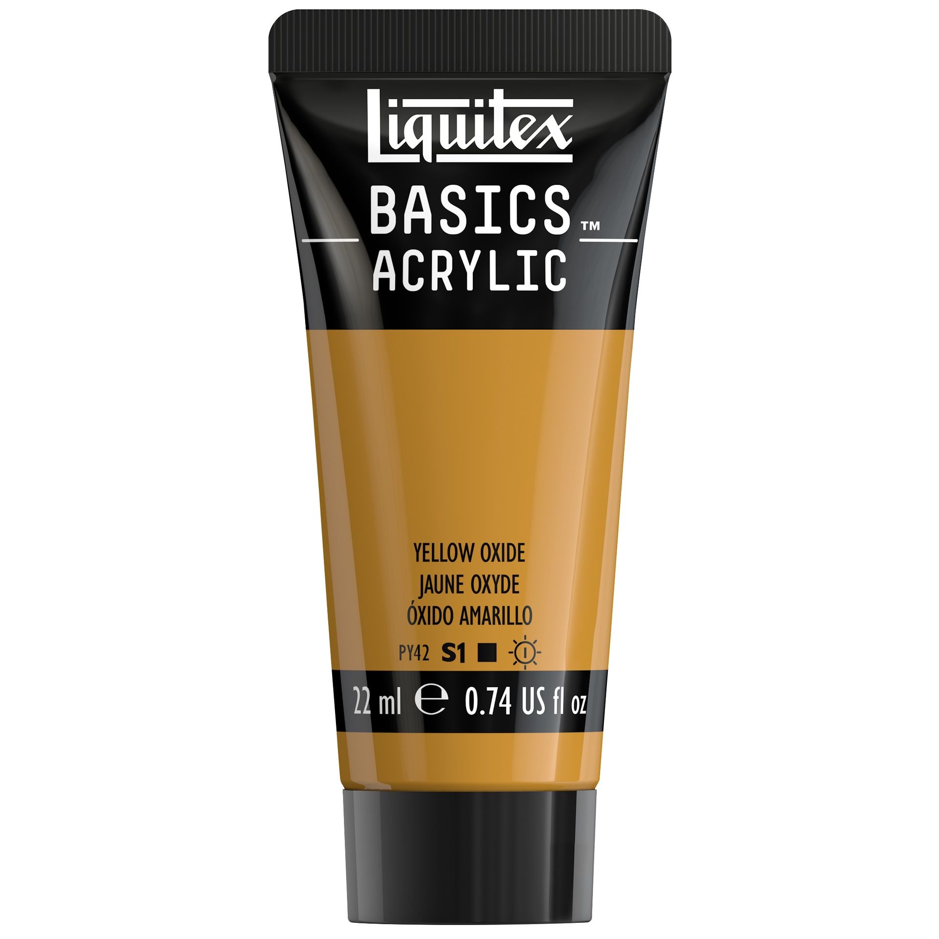 Liquitex Basics 22 ml  416 YELLOW OXIDE