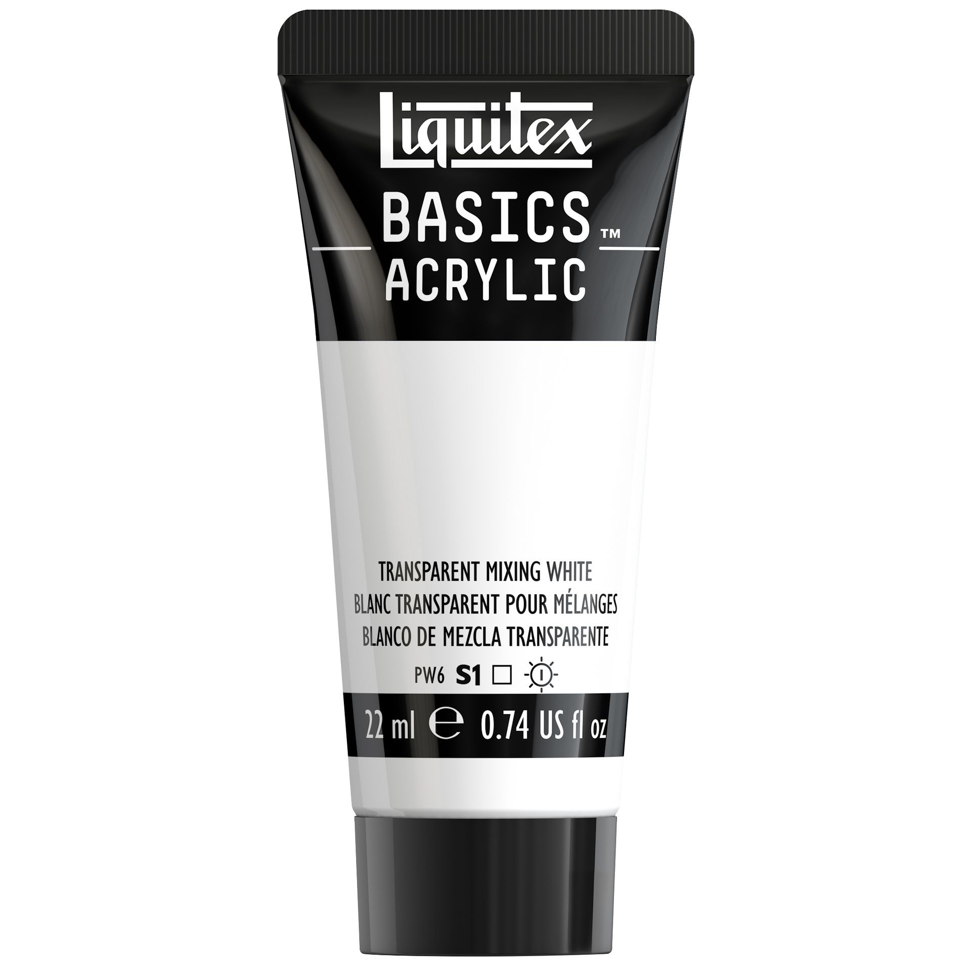 Liquitex Basics 22 ml  430 TRANSP MIXING WHITE