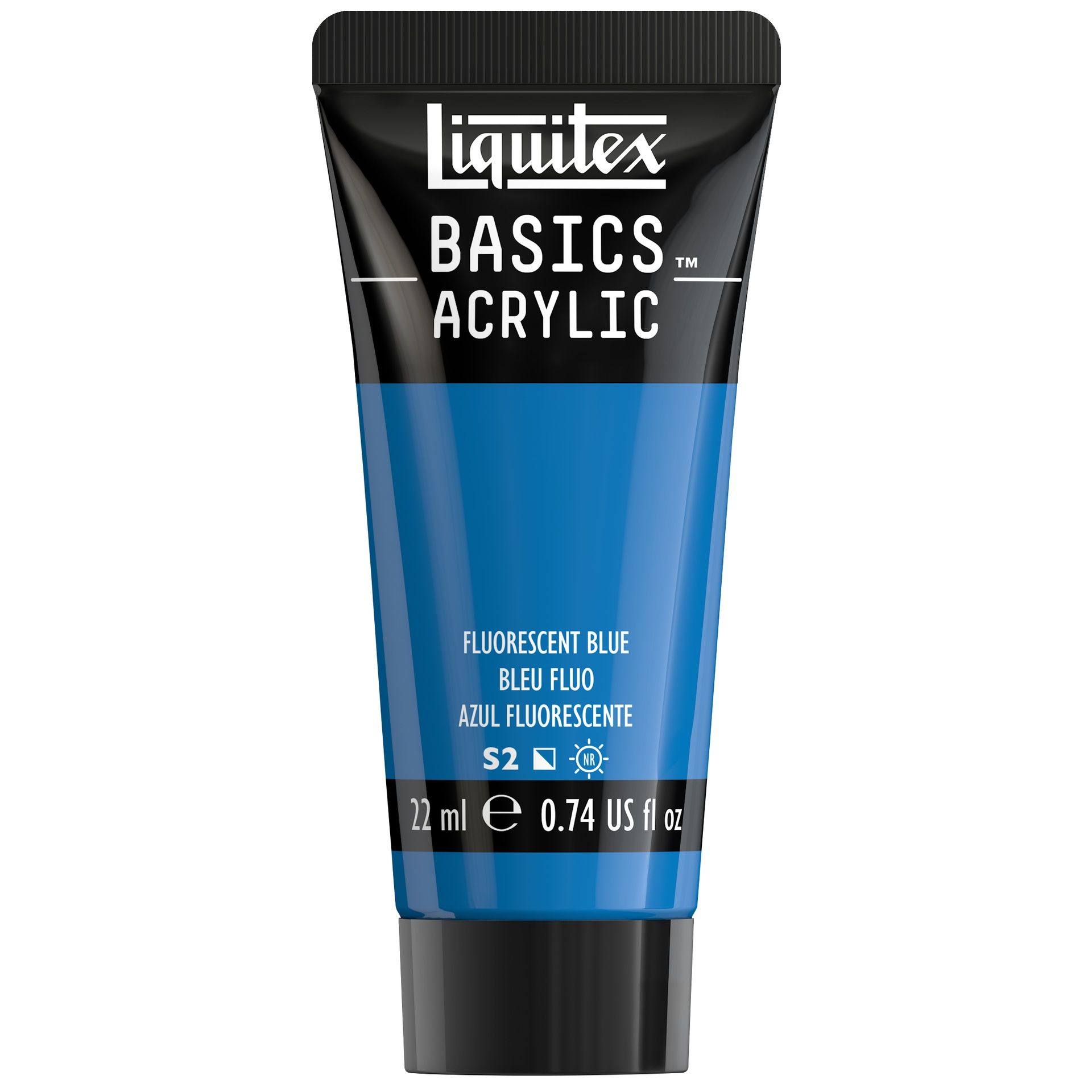 Liquitex Basics 22 ml 984 FLUORESCENT BLUE