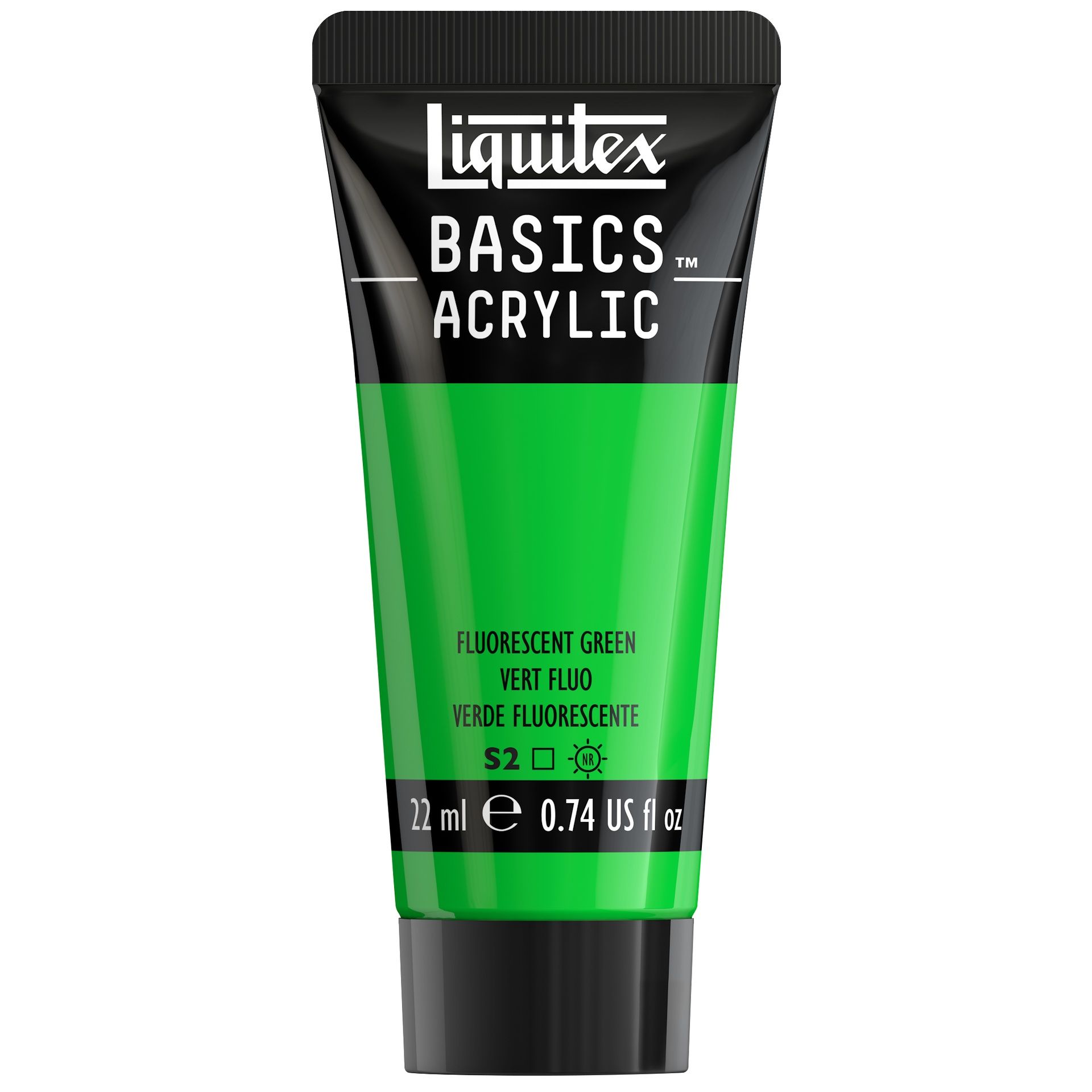 Liquitex Basics 22 ml 985 FLUORESCENT GREEN