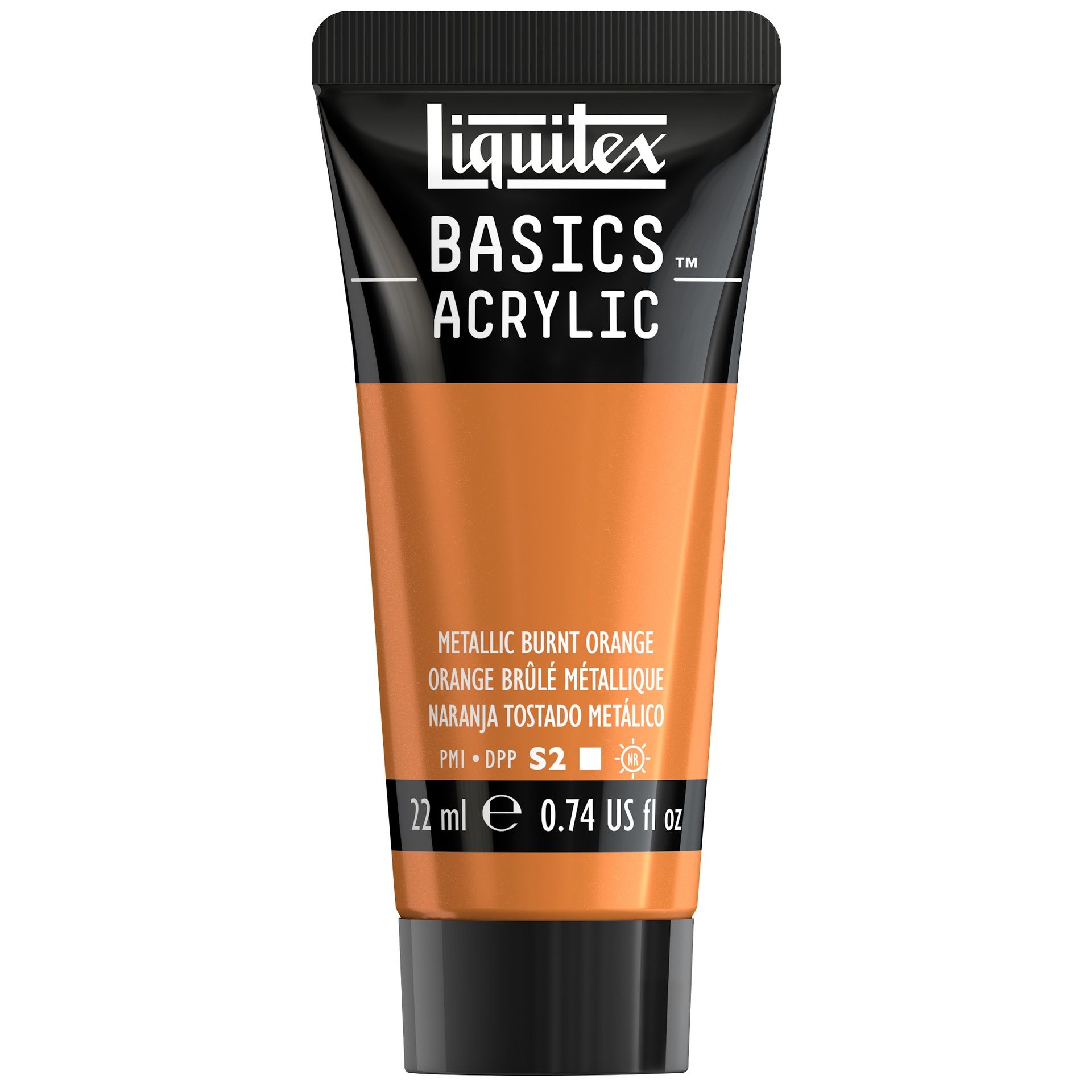Liquitex Basics 22 ml  344 METALLIC BURNT ORANGE