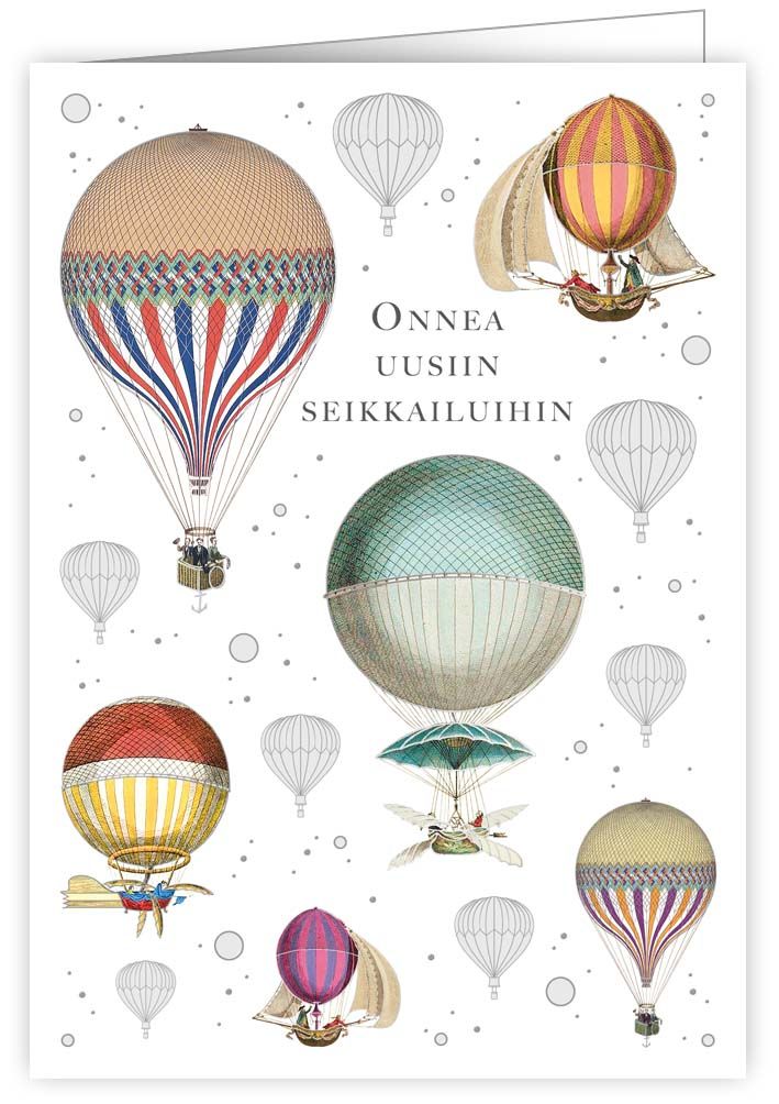 2-osainen kortti Quire - Onnea uusiin seikkailuihin