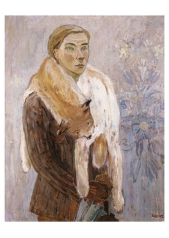 2-osainen kortti Tove Jansson - Ilvesboa