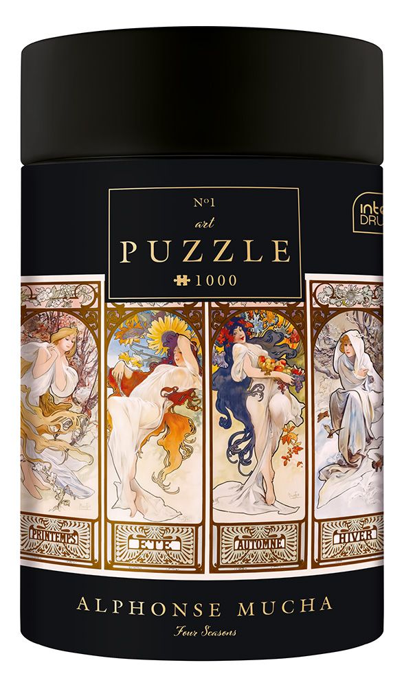 Palapeli 1000 palaa Interdruk - Mucha 1